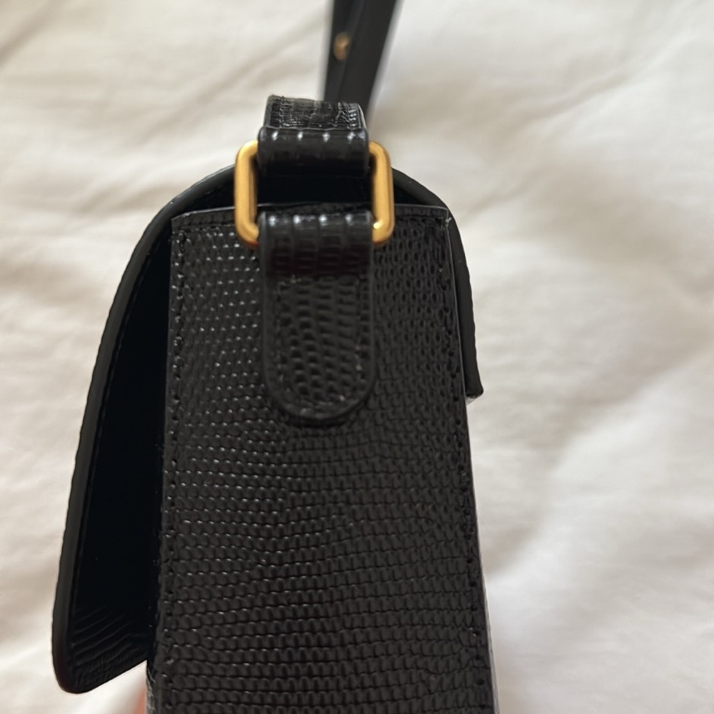 Ateliers Auguste Mini Monceau Gold edition
Black Lizard Leather - Picture 3 of 9